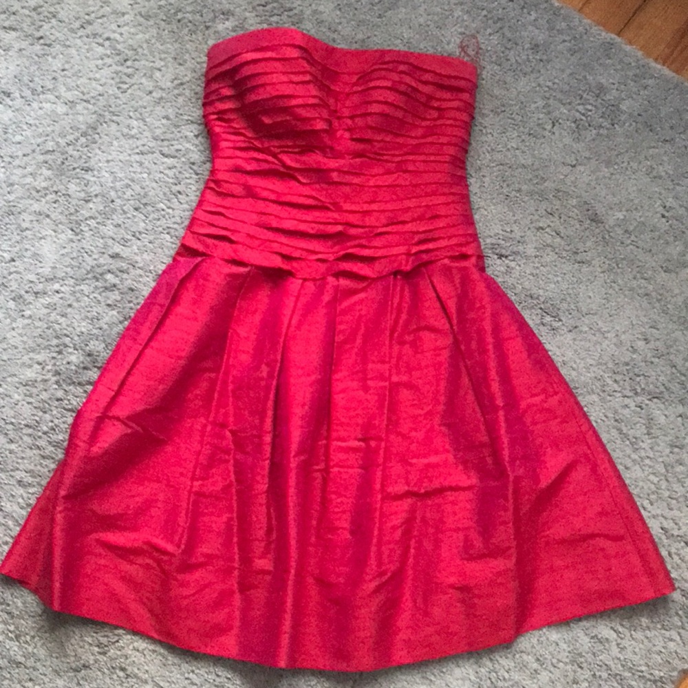Fuschia formal cocktail dress